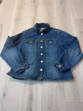 Disney Women's Dark Blue Denim Jacket